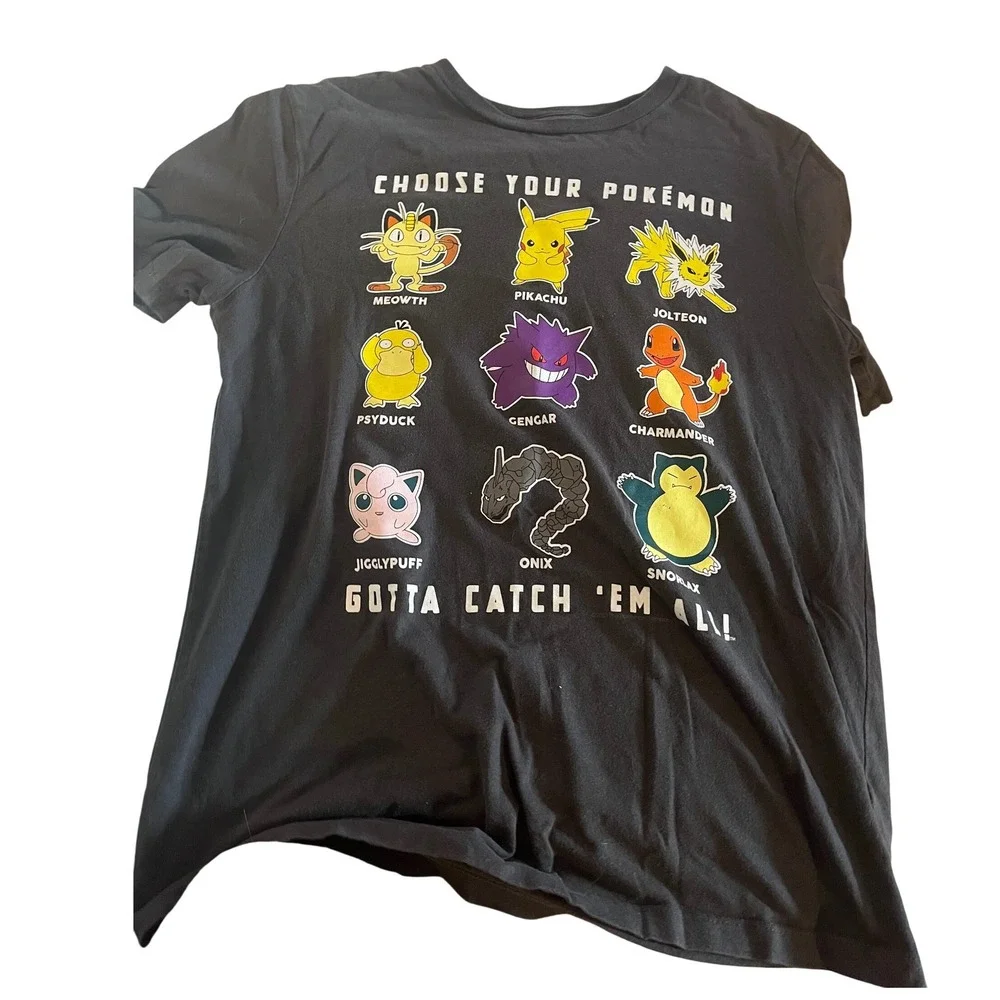 Boys Graphic Tee Bundle Old Navy Pokemon Cat & Jack Level Up Rizzler Sigma 12-16